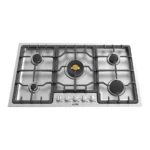 اجاق گاز رومیزی توکار استیل 5 شعله آلتون مدل IS525