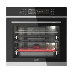 فر تمام برقی دوقلو و توکار آلتون مجهز به بخارپز با عرض 60 سانتی متر