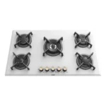 اجاق گاز رومیزی توکار شیشه‌ای 5 شعله آلتون مدل G533WN