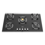 اجاق گاز رومیزی توکار شیشه‌ای 5 شعله آلتون مدل IG529F