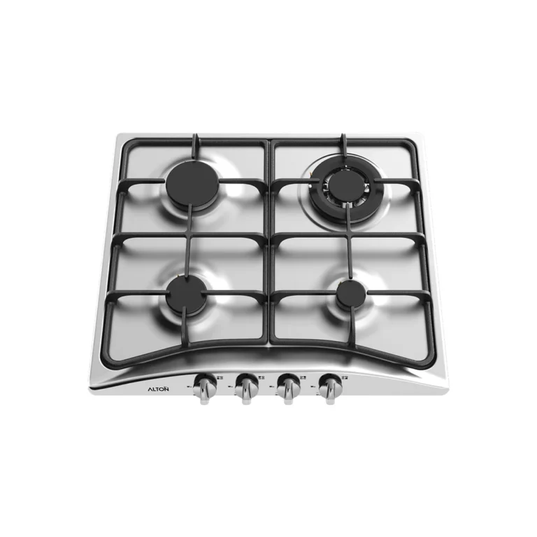 اجاق گاز رومیزی توکار استیل 4 شعله آلتون مدل S401