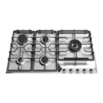 اجاق گاز رومیزی توکار استیل 5 شعله آلتون مدل S516N