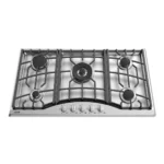 اجاق گاز رومیزی توکار استیل 5 شعله آلتون مدل S519N